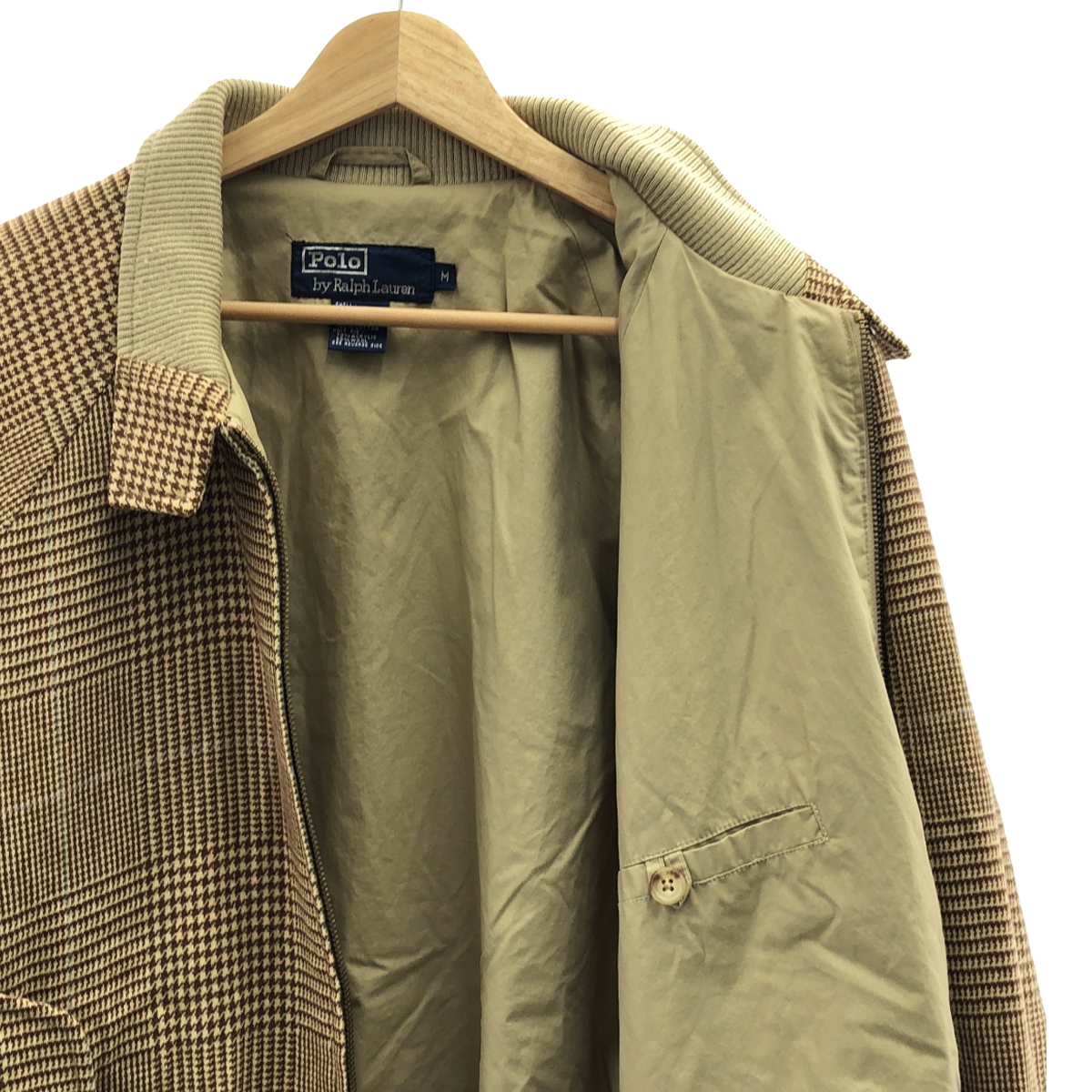 POLO RALPH LAUREN / ポロラルフローレン ウール スイングジャケット ブルゾン / 総裏地