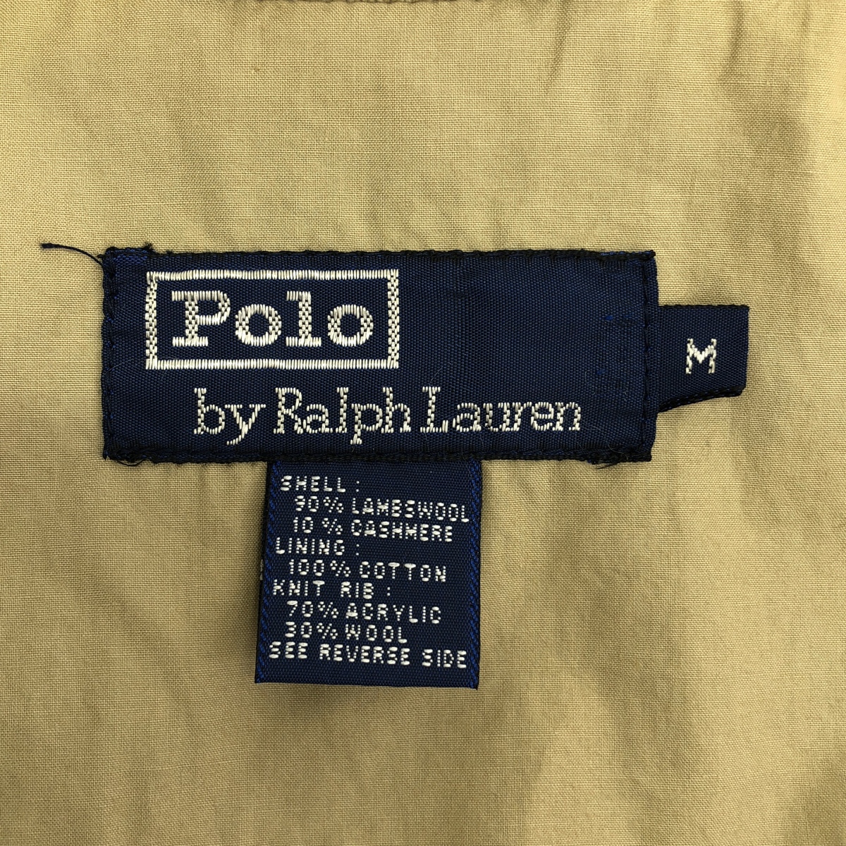 POLO RALPH LAUREN / ポロラルフローレン ウール スイングジャケット ブルゾン / 総裏地