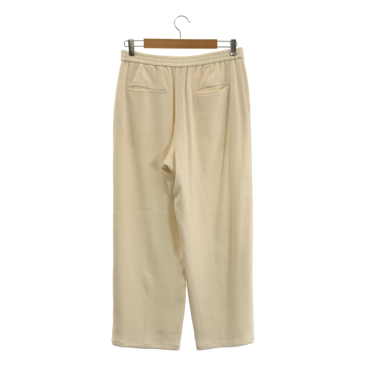 GALERIE VIE / ギャルリーヴィー バックサテン アムンゼン イージー ストレート パンツ