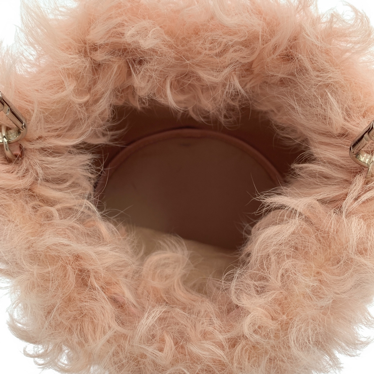 TOD'S / トッズ スタッズ ファー 2way ショルダーバッグ