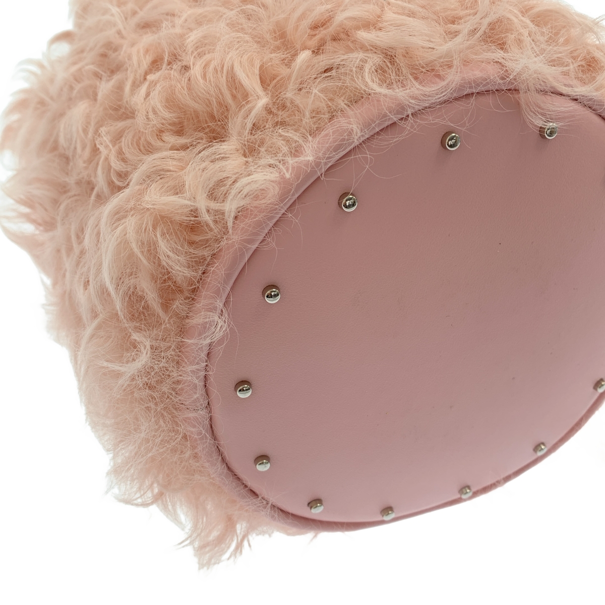 TOD'S / トッズ スタッズ ファー 2way ショルダーバッグ