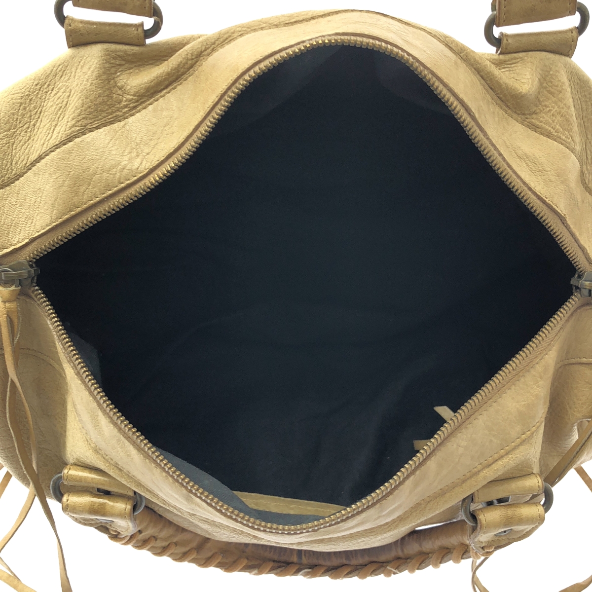 BALENCIAGA / バレンシアガ THE TWIGGY ザ ツィギー / レザー ハンドバッグ