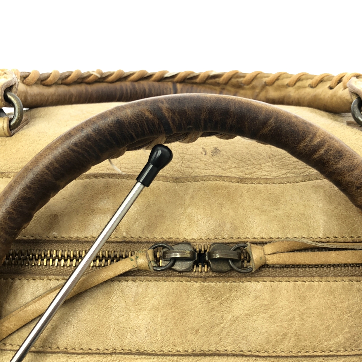 BALENCIAGA / バレンシアガ THE TWIGGY ザ ツィギー / レザー ハンドバッグ