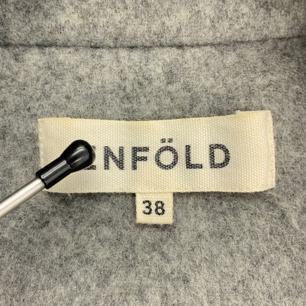 ENFOLD / エンフォルド リバーウールルーズコクーンコート