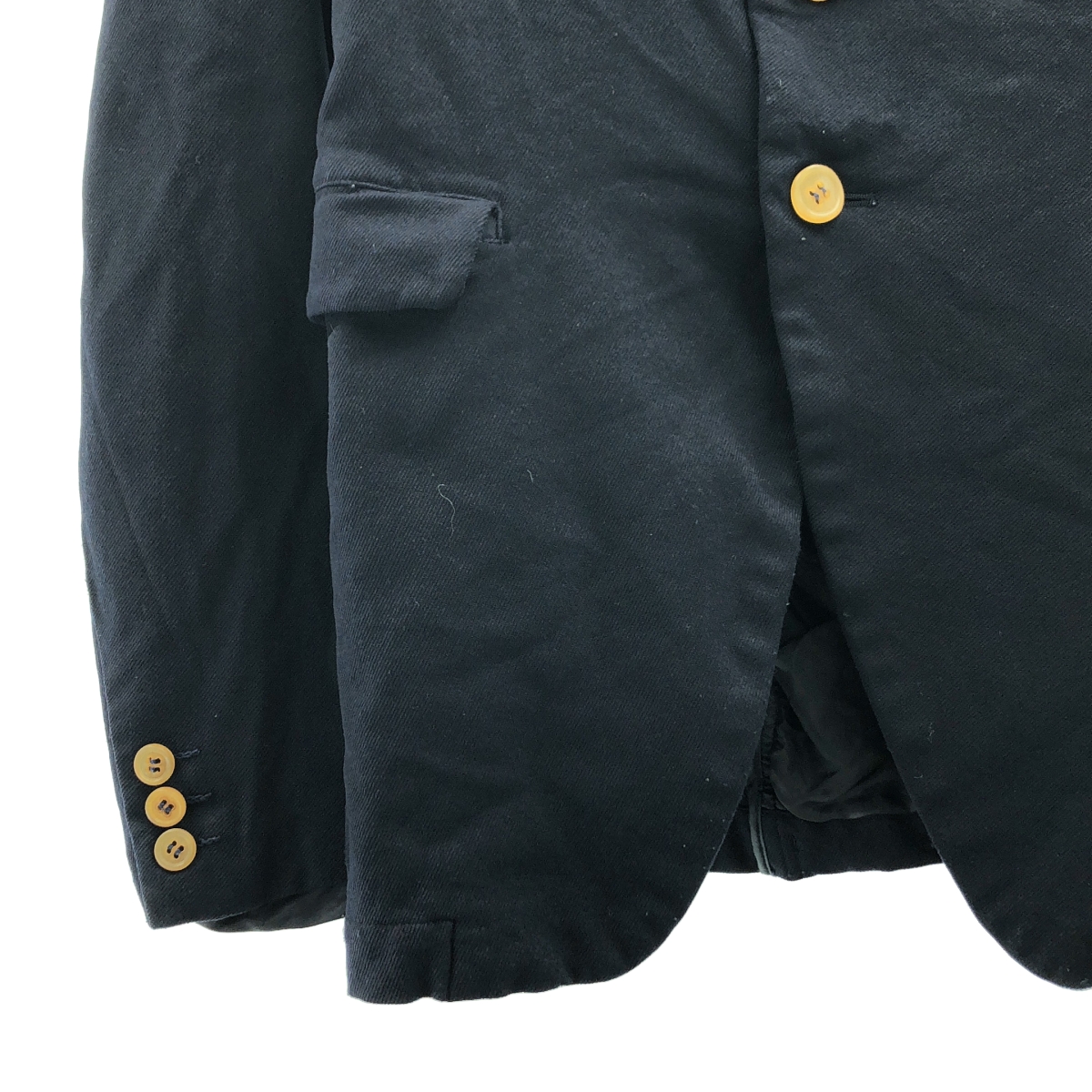 COMME des GARCONS COMME des GARCONS / コムコム ポリエステル縮絨 スタンドカラー ジャケット