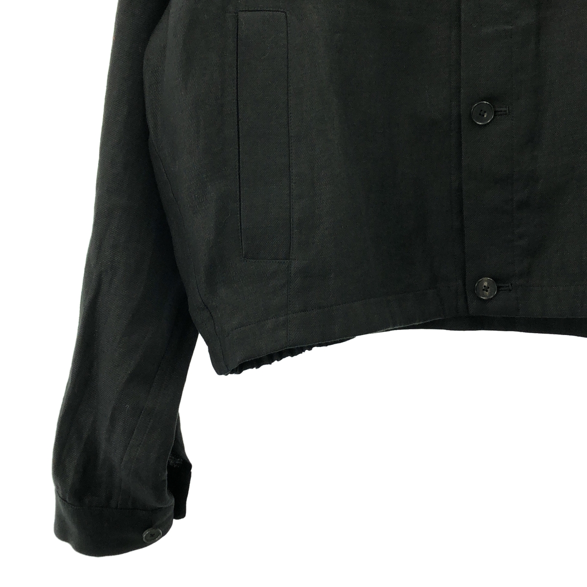 The CLASIK / ザ・クラシック SHARK COLLAR JACKET LINE HEMP TWILL リネン ブルゾン シャークカラー ジャケット