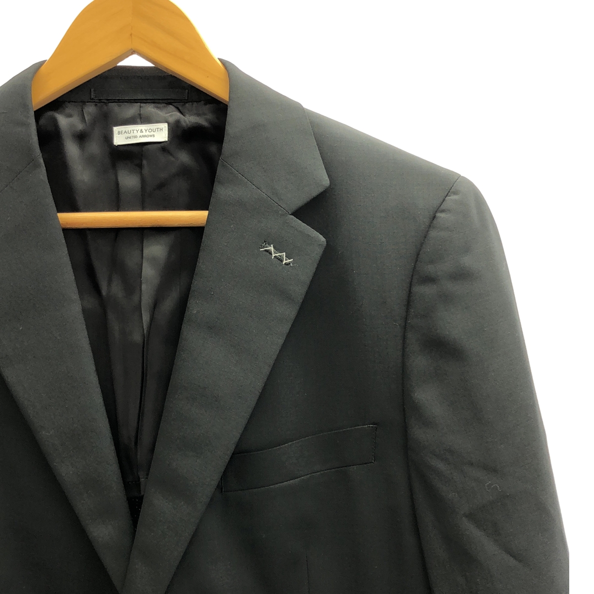 BEAUTY&YOUTH / ビューティーアンドユース ポリエステル/T&T シングル2ボタンジャケット パンツ / セットアップ