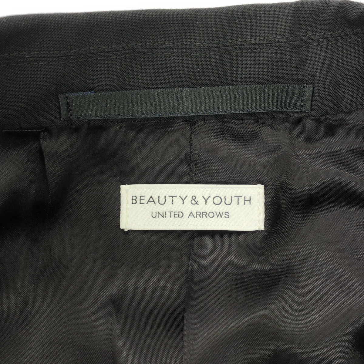 BEAUTY&YOUTH / ビューティーアンドユース ポリエステル/T&T シングル2ボタンジャケット パンツ / セットアップ