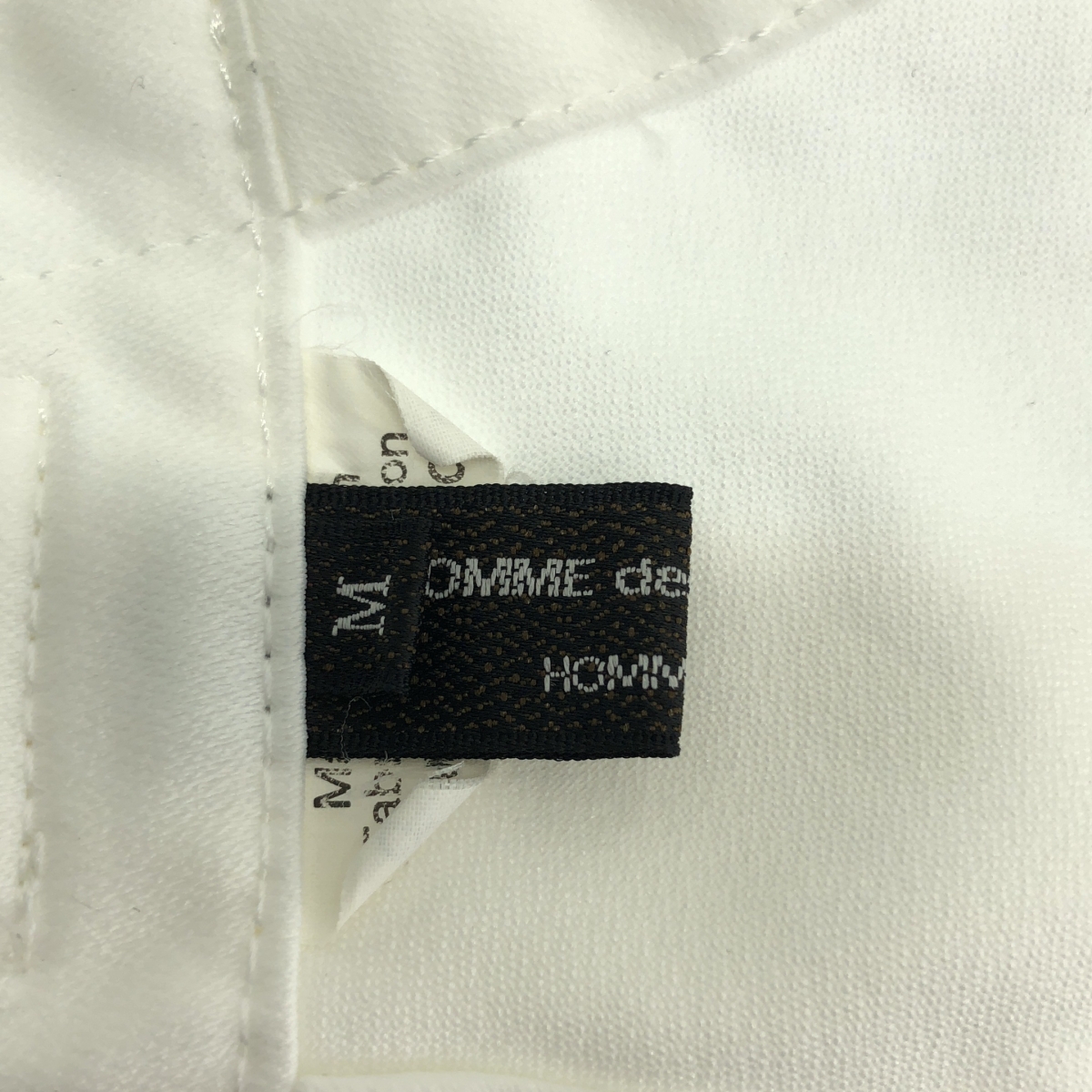 COMME des GARCONS HOMME PLUS / コムデギャルソンオムプリュス ポリエステル 変形 アシンメトリー アジャスター ショルダー ロングベスト