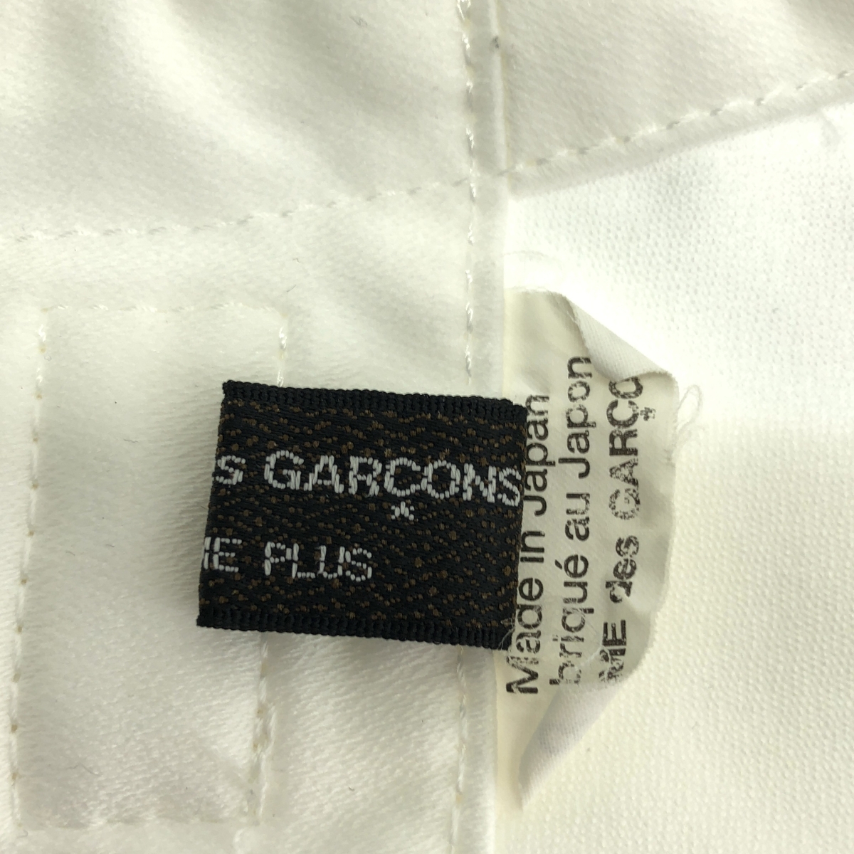 COMME des GARCONS HOMME PLUS / コムデギャルソンオムプリュス ポリエステル 変形 アシンメトリー アジャスター ショルダー ロングベスト