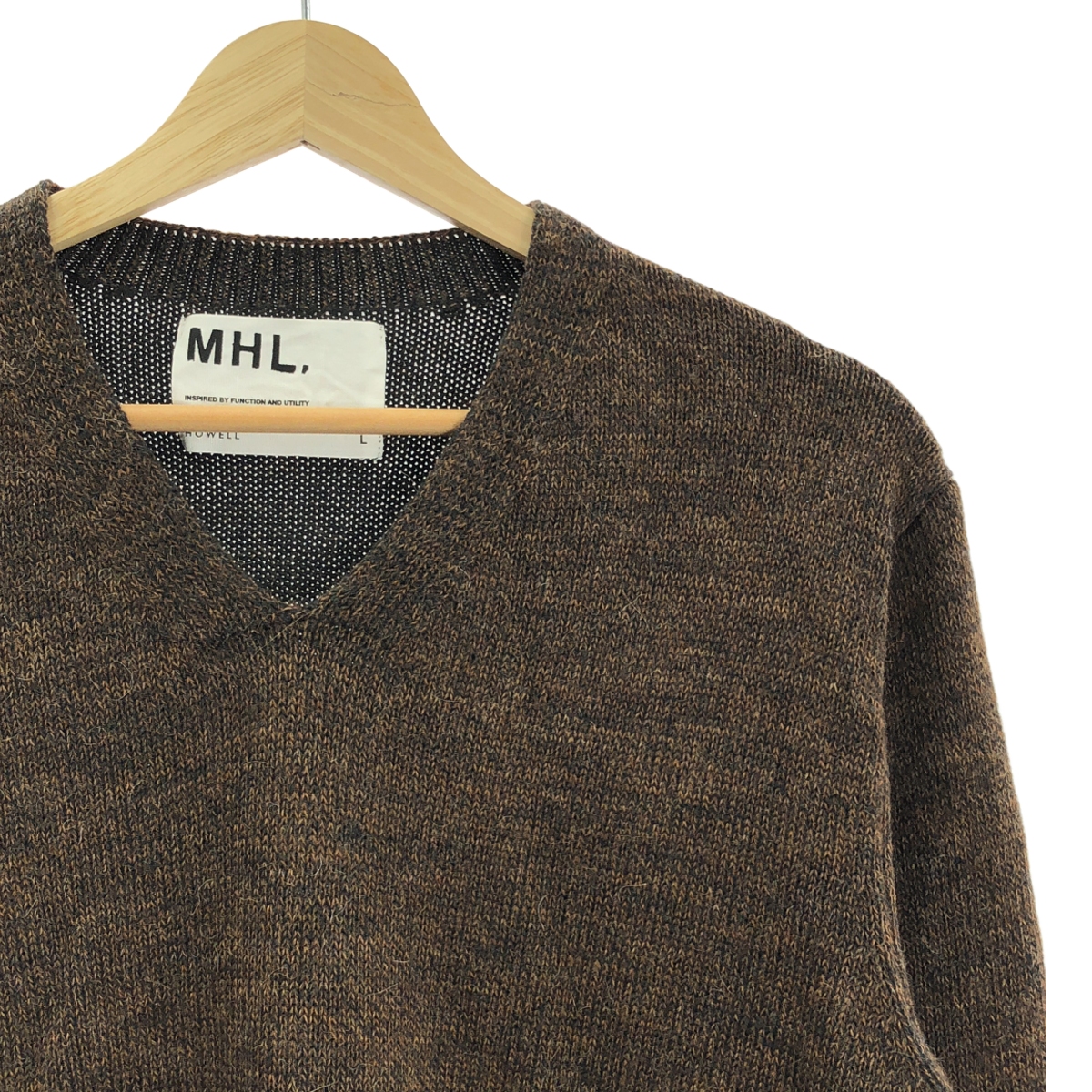 MHL. / エムエイチエルマーガレットハウエル アルパカ ウール ニット セーター