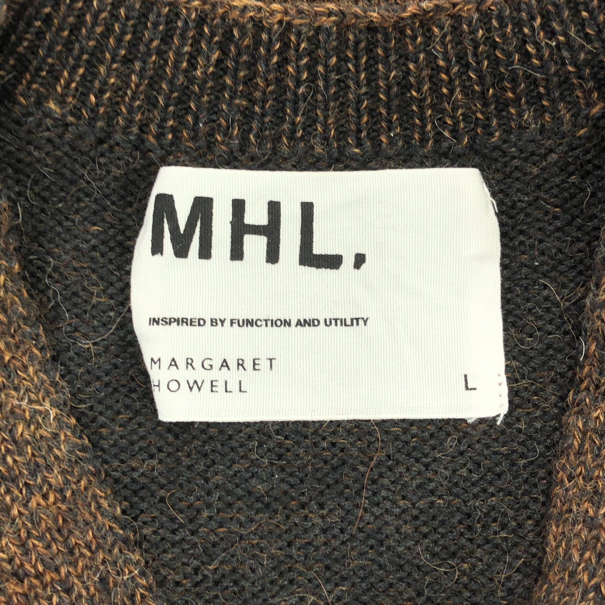MHL. / エムエイチエルマーガレットハウエル アルパカ ウール ニット セーター