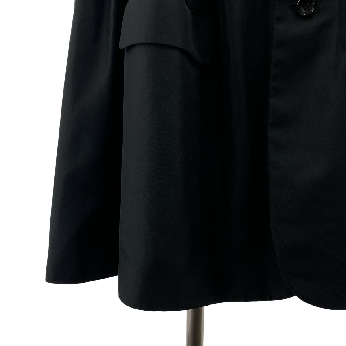 COMME des GARCONS HOMME PLUS / コムデギャルソンオムプリュス ポリエステル 変形 ギャザー ボリューム シングルブレスト ジャケット / 総裏地