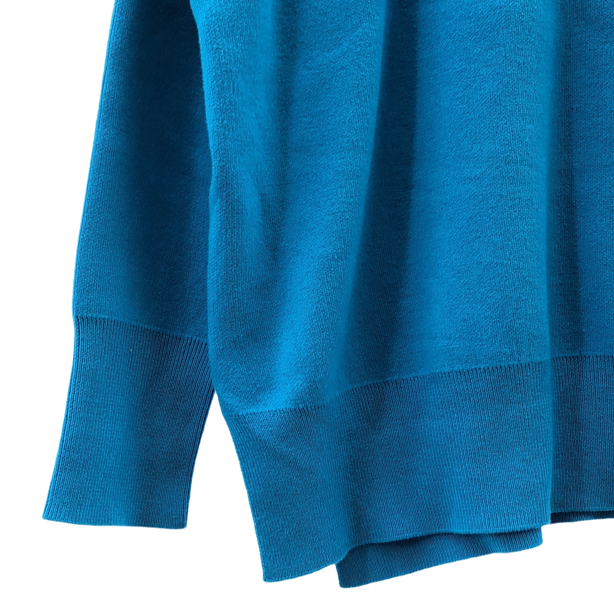 UNITED ARROWS / ユナイテッドアローズ コットン カシミヤ C／Rスムーススリット クルーネックニット