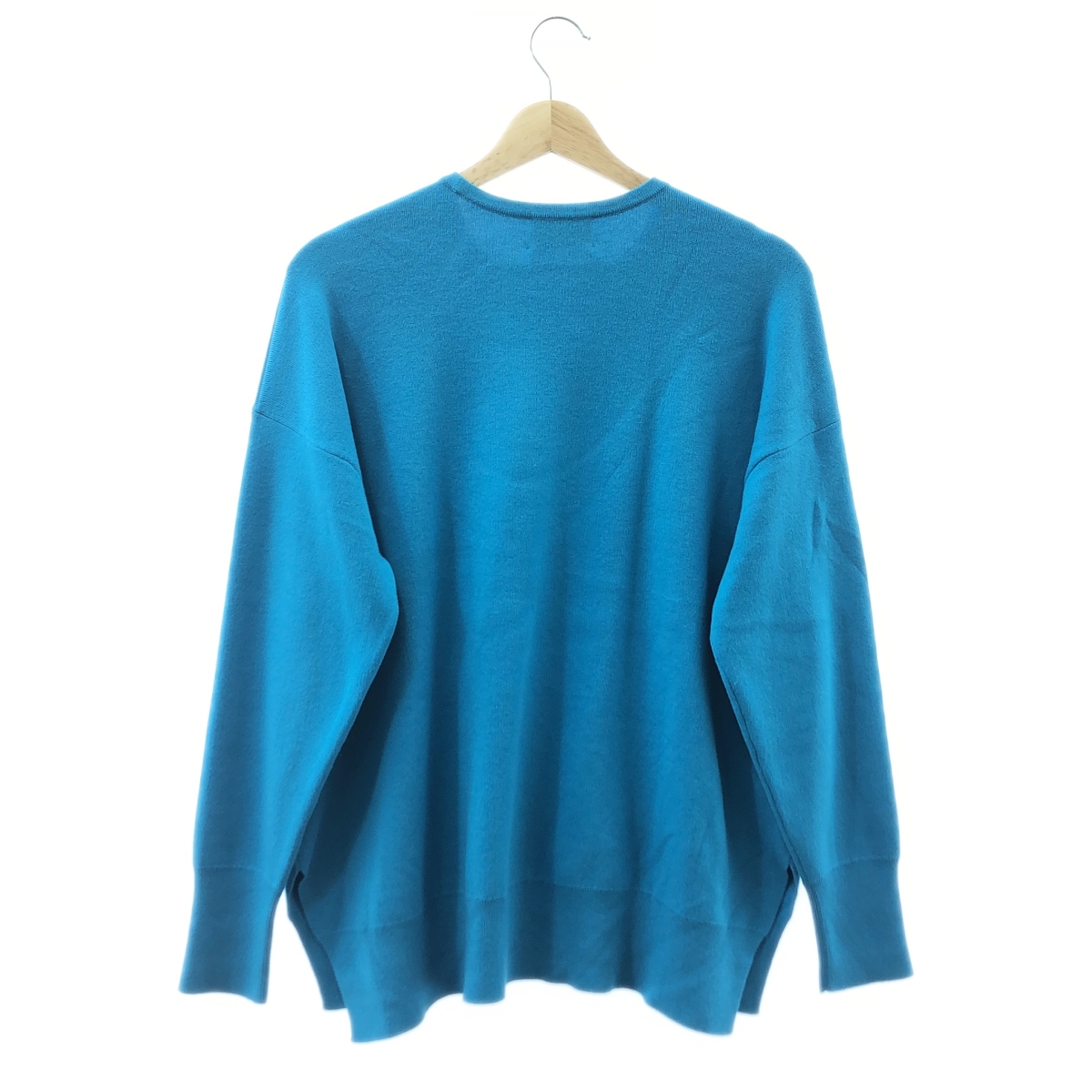 UNITED ARROWS / ユナイテッドアローズ コットン カシミヤ C／Rスムーススリット クルーネックニット