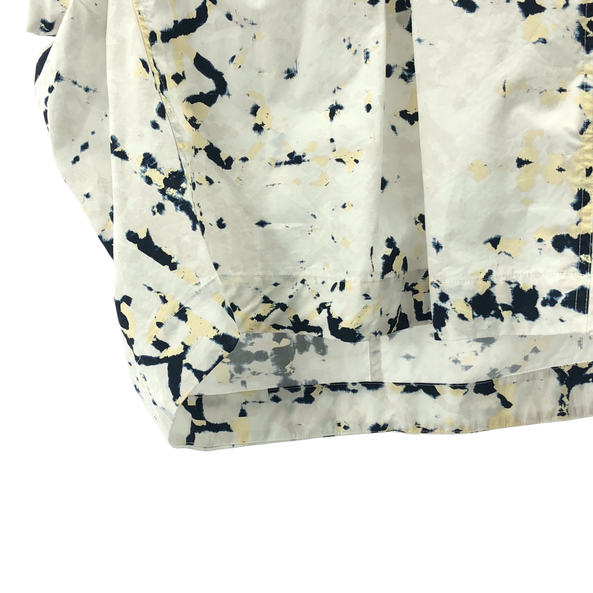 3.1 Phillip Lim / スリーワンフィリップリム 総柄 ギャザー コットン ブラウス