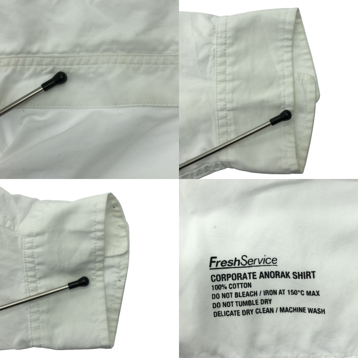 FreshService / フレッシュサービス CORPORATE ANORAK SHIRT コーポレート アノラック シャツ