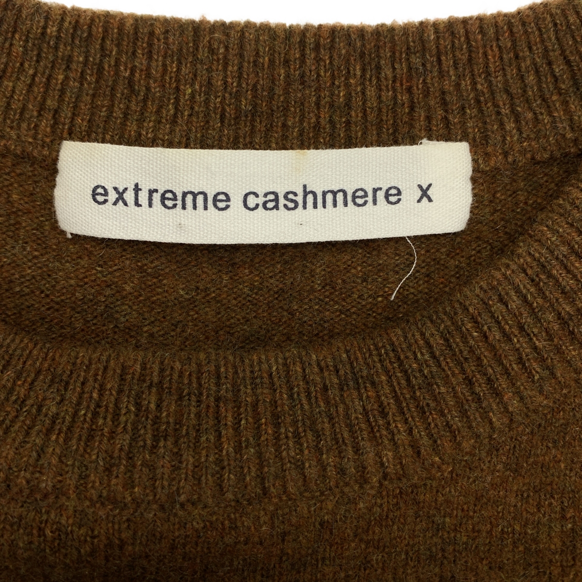extreme cashmere / エクストリームカシミヤ カシミヤ混 ニット プルオーバー ワンピース