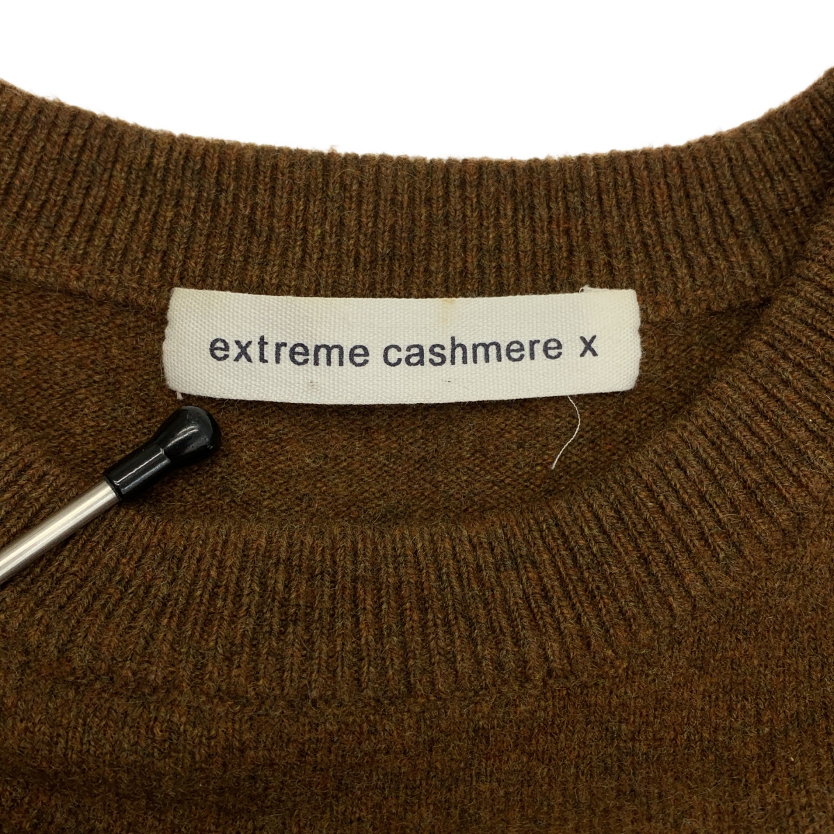 extreme cashmere / エクストリームカシミヤ カシミヤ混 ニット プルオーバー ワンピース