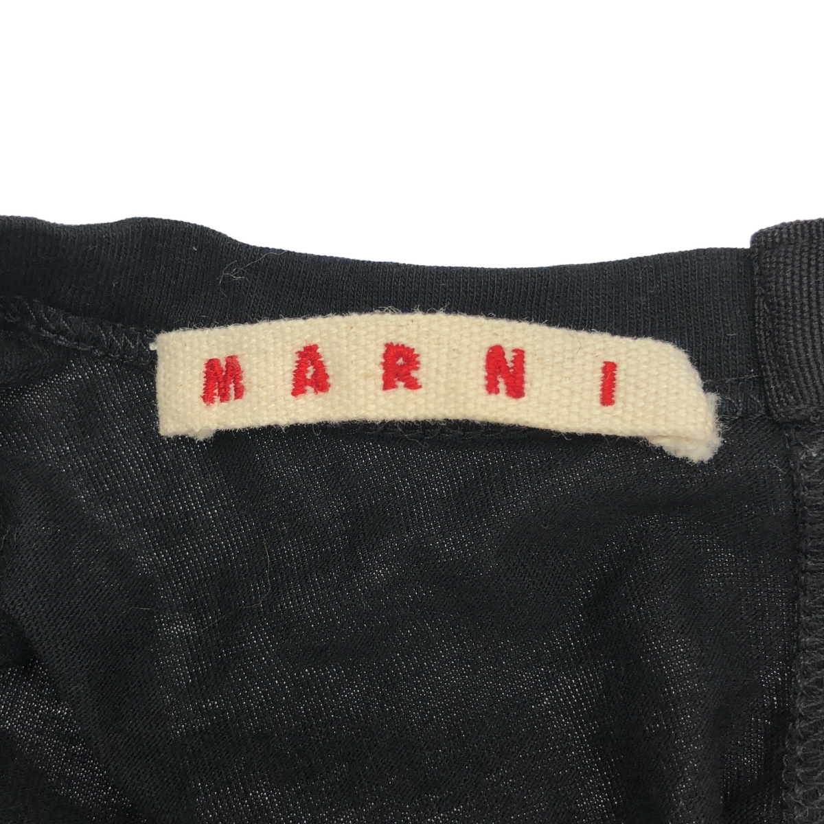 MARNI / マルニ コットン リネン クルーネックカットソー