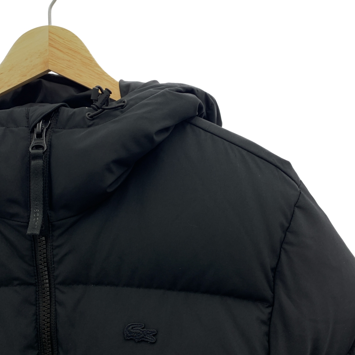 その他 ワンポイントワッペン ロゴジップ ダウンジャケット フーディ
