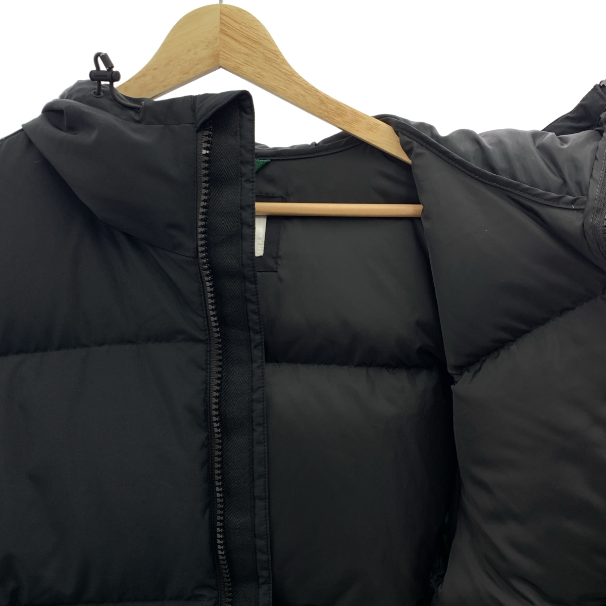 その他 ワンポイントワッペン ロゴジップ ダウンジャケット フーディ