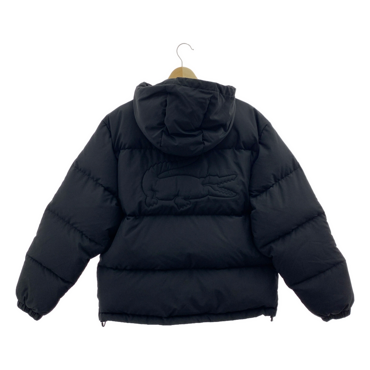 その他 ワンポイントワッペン ロゴジップ ダウンジャケット フーディ