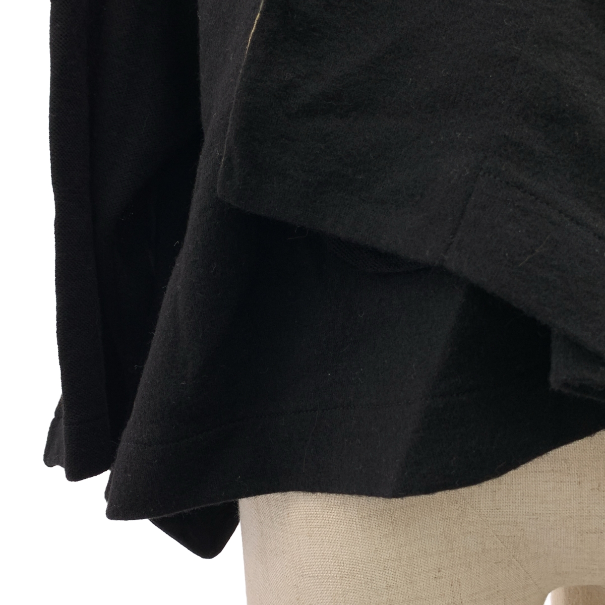tricot COMME des GARCONS / トリココムデギャルソン 変形 アシンメトリー ニット カーディガン