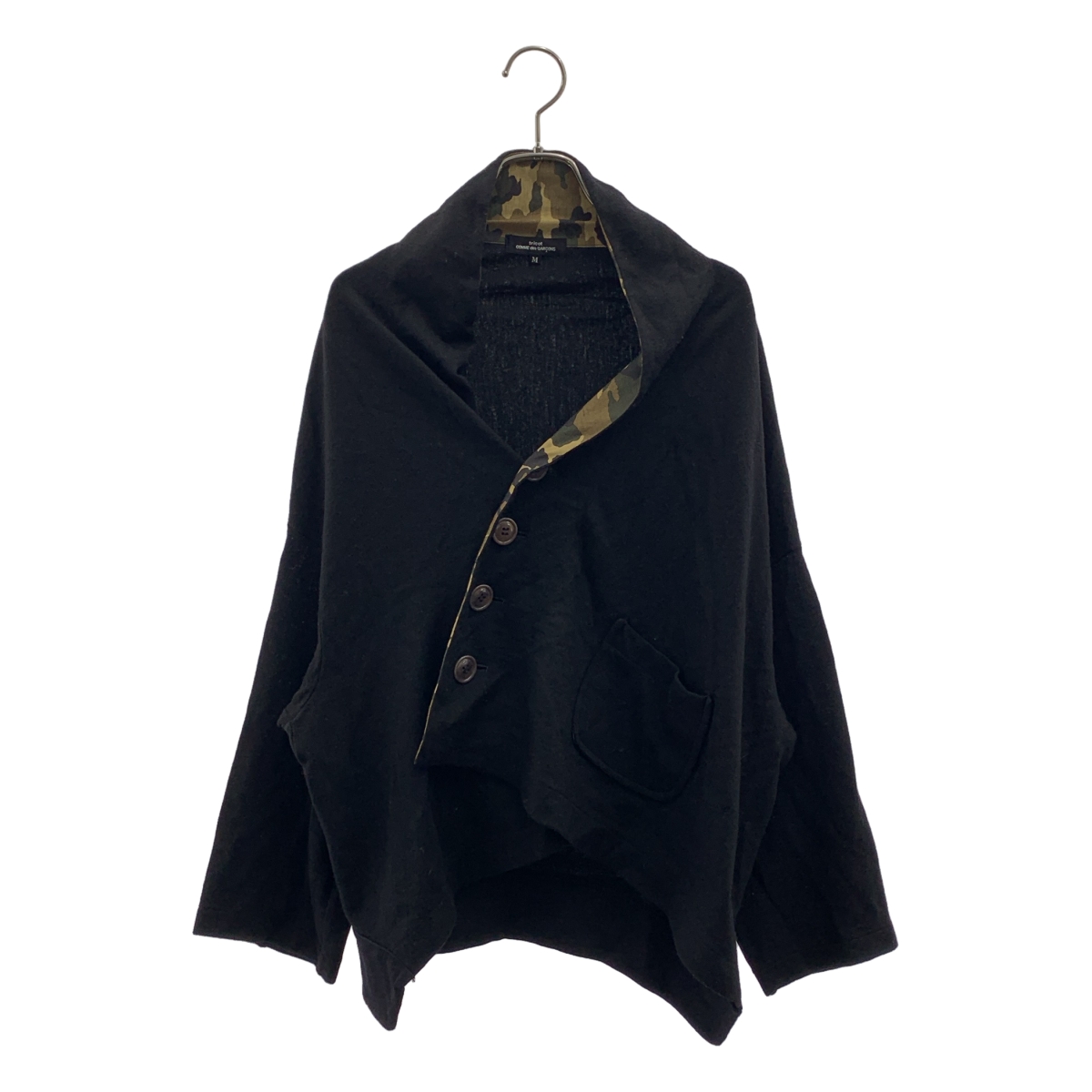 tricot COMME des GARCONS / トリココムデギャルソン 変形 アシンメトリー ニット カーディガン