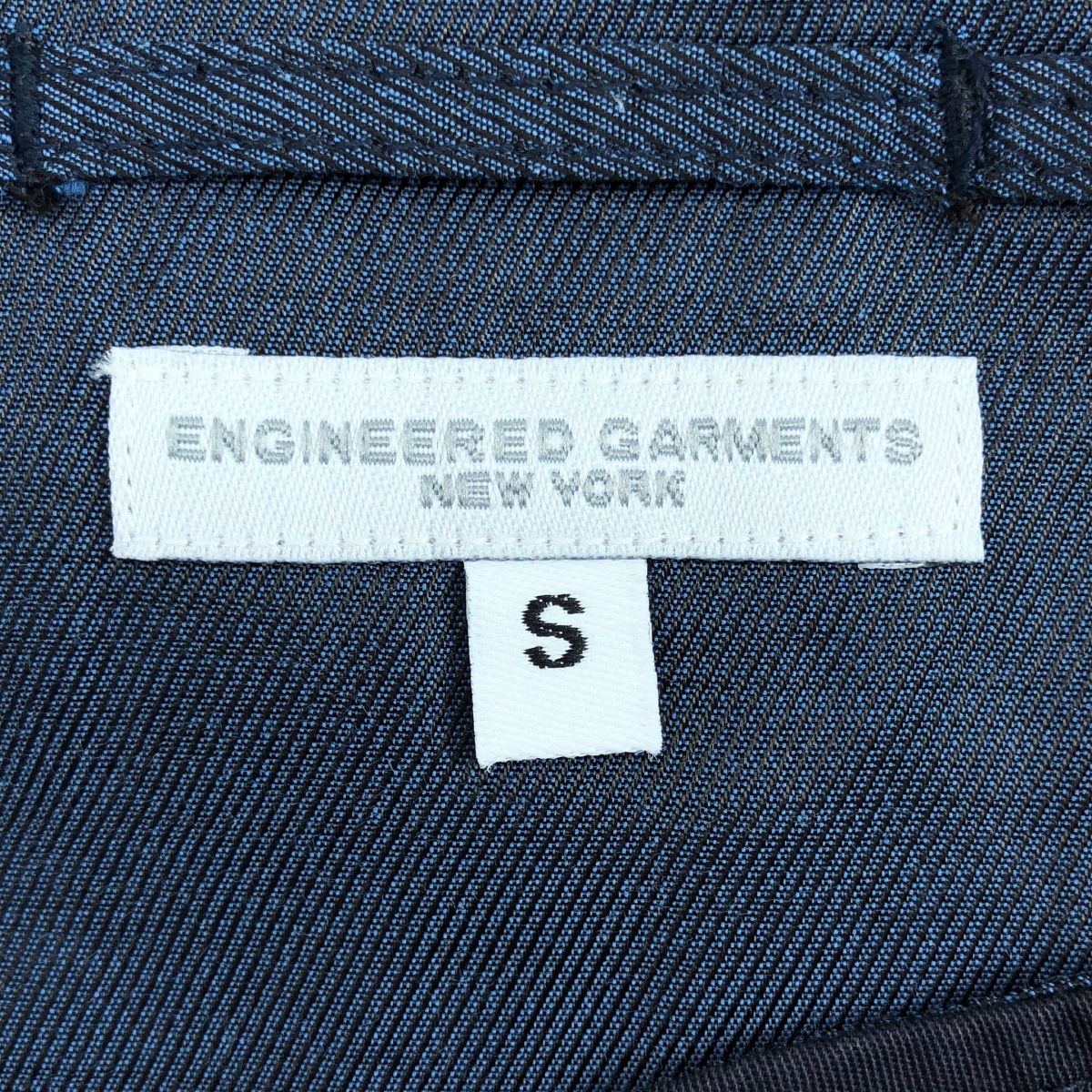 Engineered Garments / エンジニアドガーメンツ COVER VEST HIGHCOUNT TWILL カバーベスト ハイカウントツイル コットン