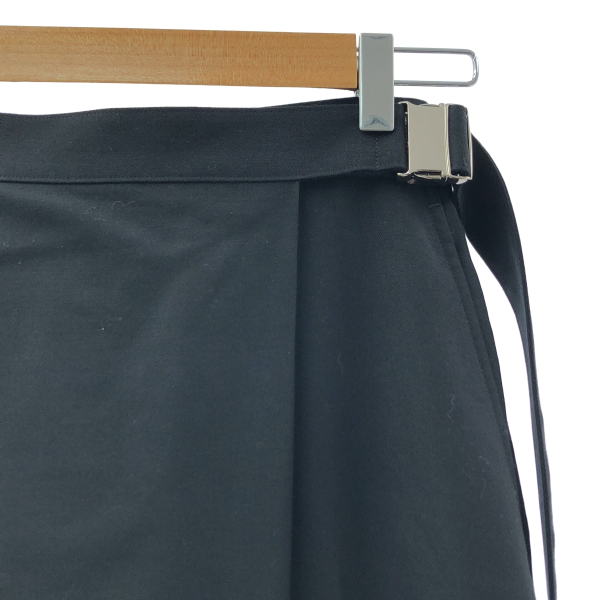 JUNYA WATANABE COMME des GARCONS / ジュンヤワタナベ アシンメトリー アジャスター ラップ ワイドパンツ