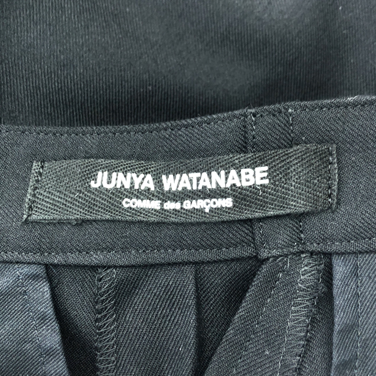 JUNYA WATANABE COMME des GARCONS / ジュンヤワタナベ アシンメトリー アジャスター ラップ ワイドパンツ