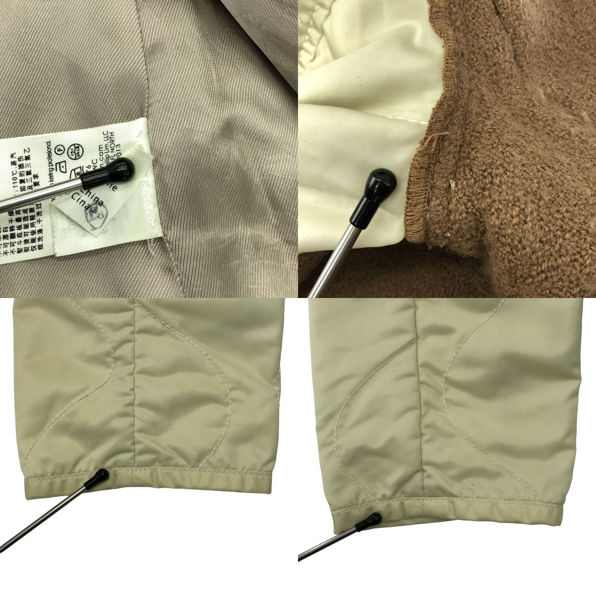 3.1 Phillip Lim / スリーワンフィリップリム 袖切替 アーミー コート