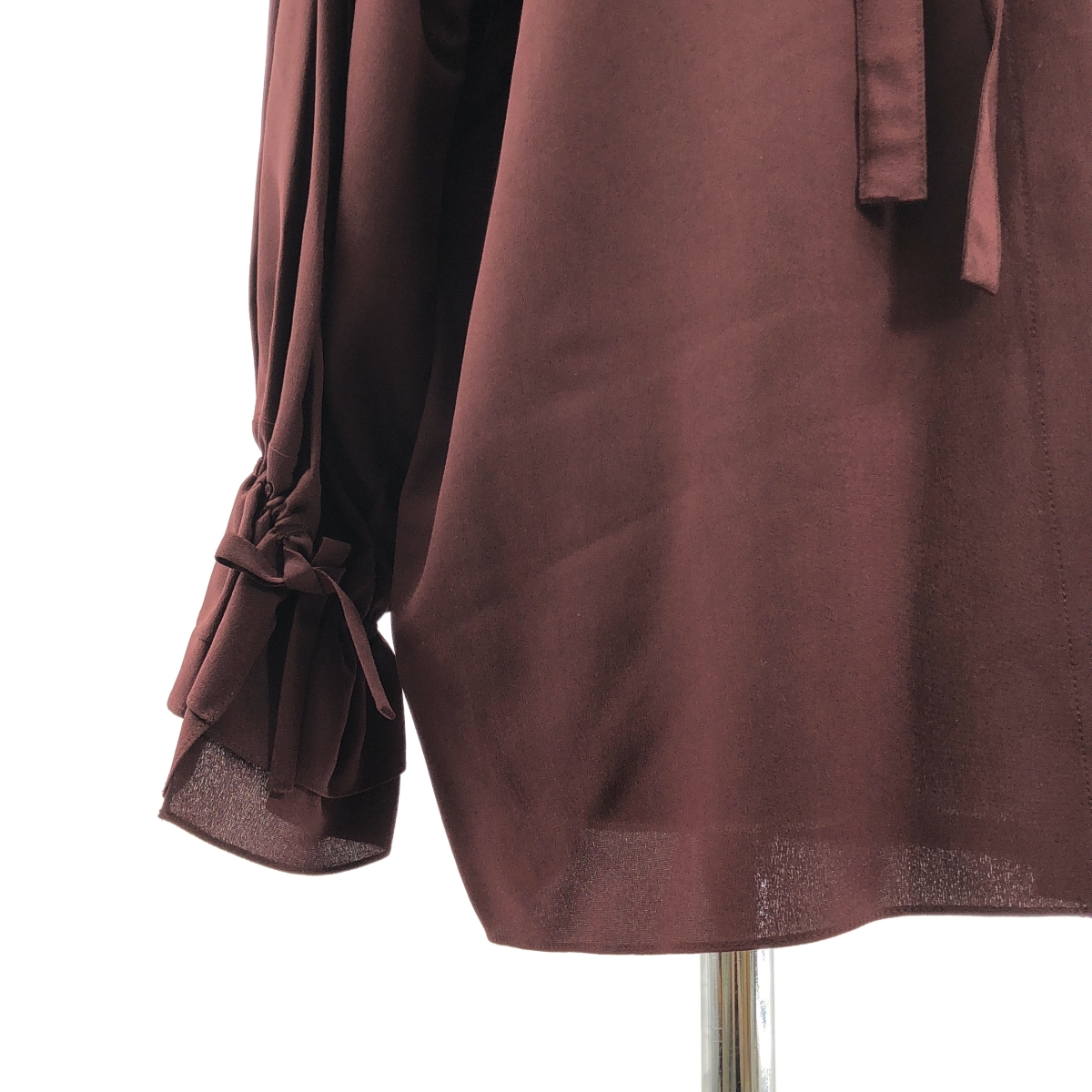 HERMES / エルメス シルク ボウタイブラウス