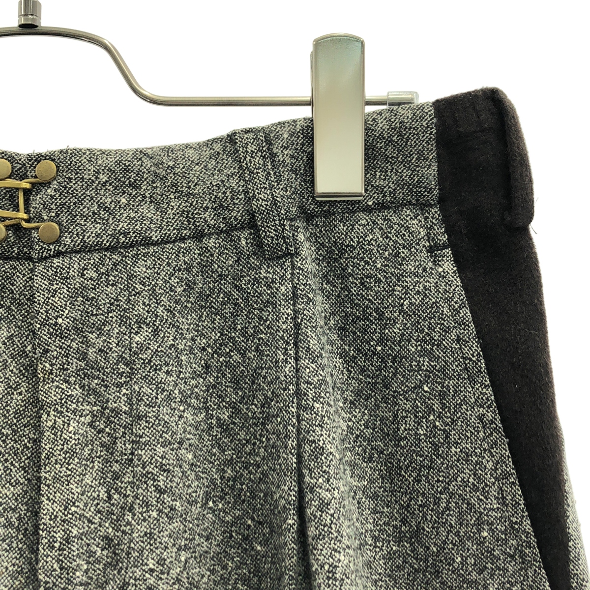 kolor / カラー ウール ライトホームスパン パンツ