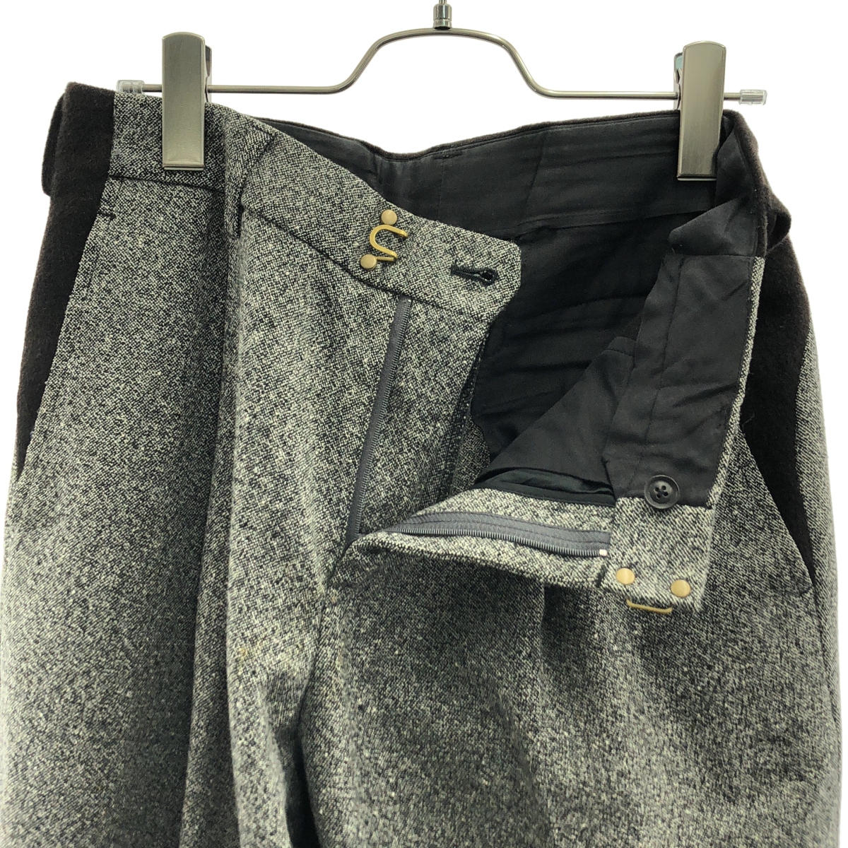 kolor / カラー ウール ライトホームスパン パンツ