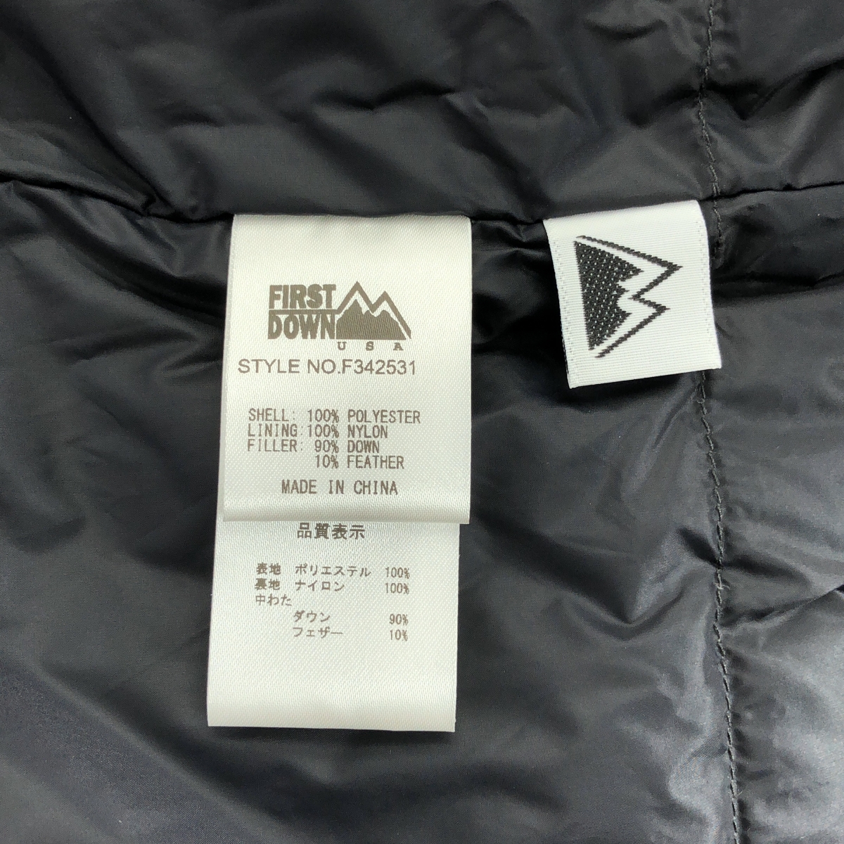 FIRST DOWN / ファーストダウン MULTI POCKET DOWN VEST DICROS MAURI RIP マルチポケット リップストップ ダウンベスト