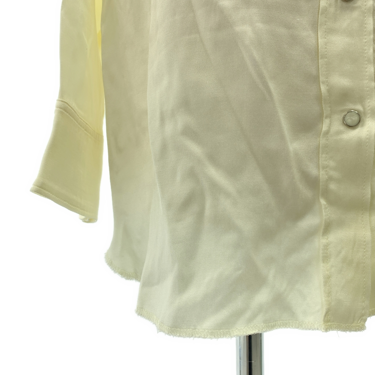 NOWOS / ノーウォス レーヨン オーバーシルエット シャツ