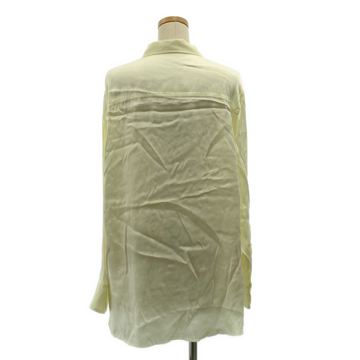 NOWOS / ノーウォス レーヨン オーバーシルエット シャツ