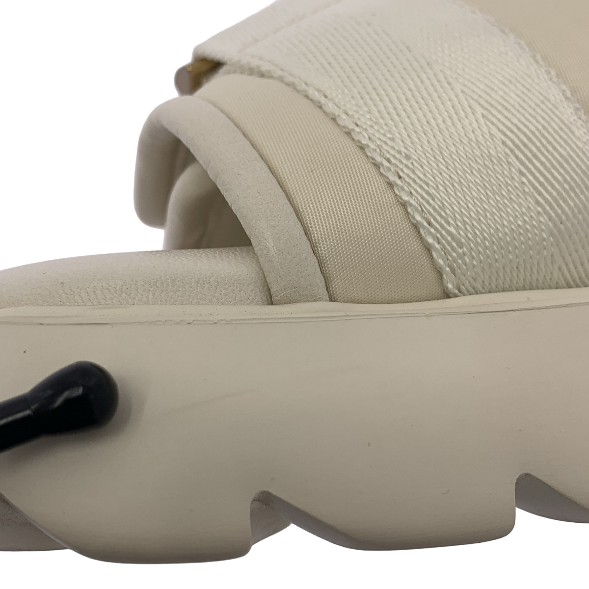 BOTTEGA VENETA / ボッテガヴェネタ レザー フラッシュ ダブルベルト サンダル