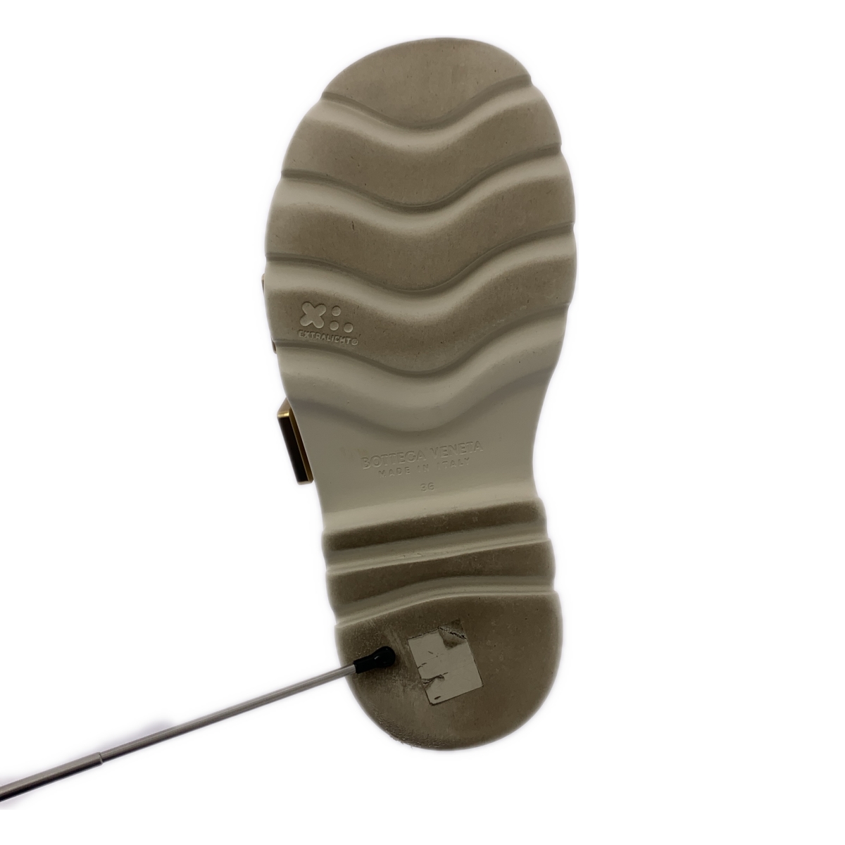 BOTTEGA VENETA / ボッテガヴェネタ レザー フラッシュ ダブルベルト サンダル