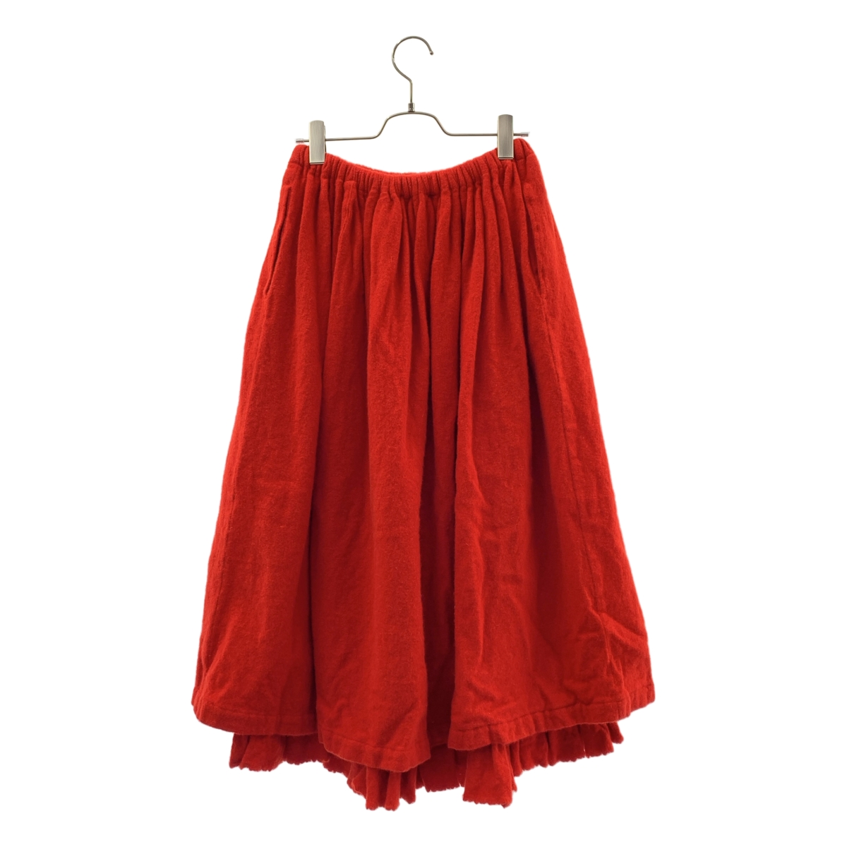 tao COMME des GARCONS / タオコムデギャルソン ウール 縮絨 レイヤードスカート