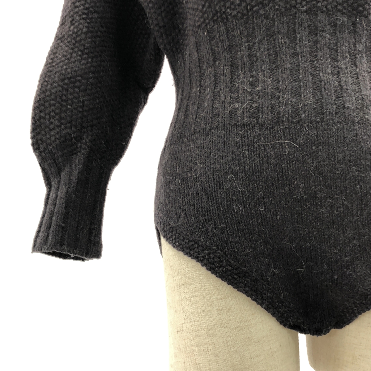 JUN MIKAMI / ジュンミカミ ウール アルパカ ボディースーツ ニット