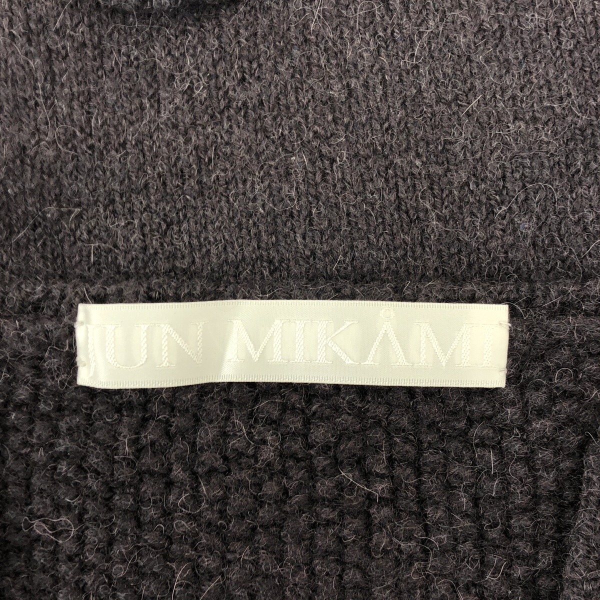 JUN MIKAMI / ジュンミカミ ウール アルパカ ボディースーツ ニット