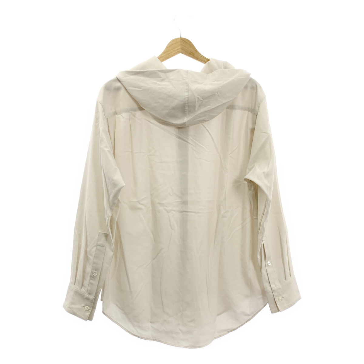 OVERCOAT / オーバーコート Hooded wool shirt  ウール フーデットシャツ