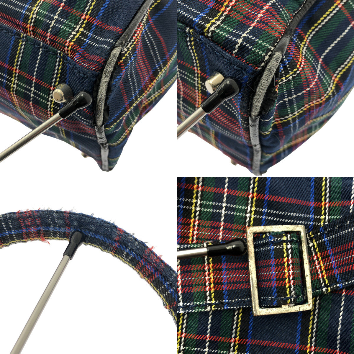 COMME des GARCONS COMME des GARCONS / コムコム タータン チェック 2way ショルダーバッグ