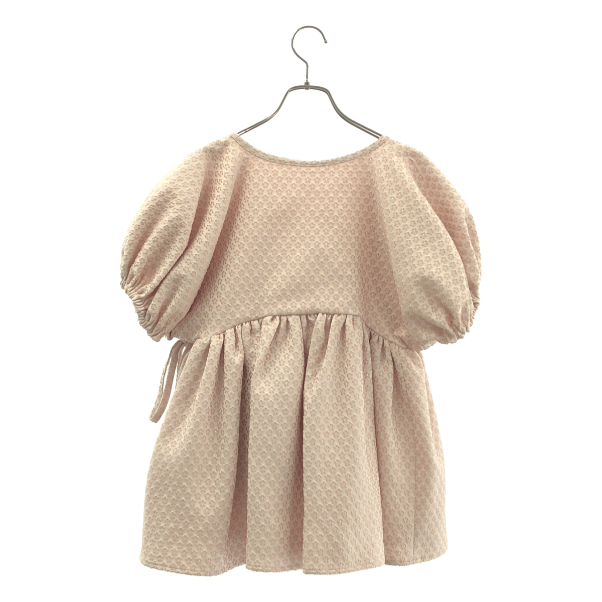 SEVEN TEN by MIHO KAWAHITO / セブンテンバイミホカワヒト ラメジャガードカシュクールトップス