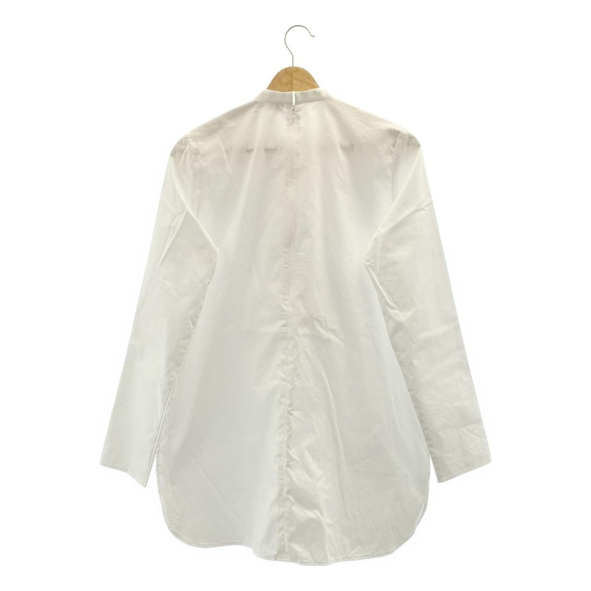 YOKO CHAN / ヨーコチャン ボリュームラッフル コットン シャツ