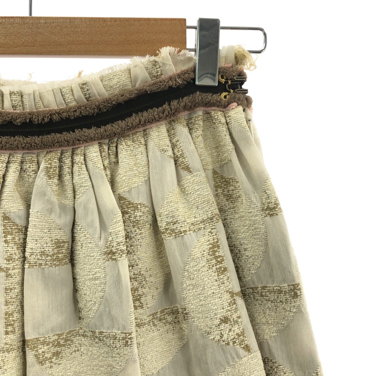 mina perhonen / ミナペルホネン sun bird レーヨン コットン ジャガード スカート