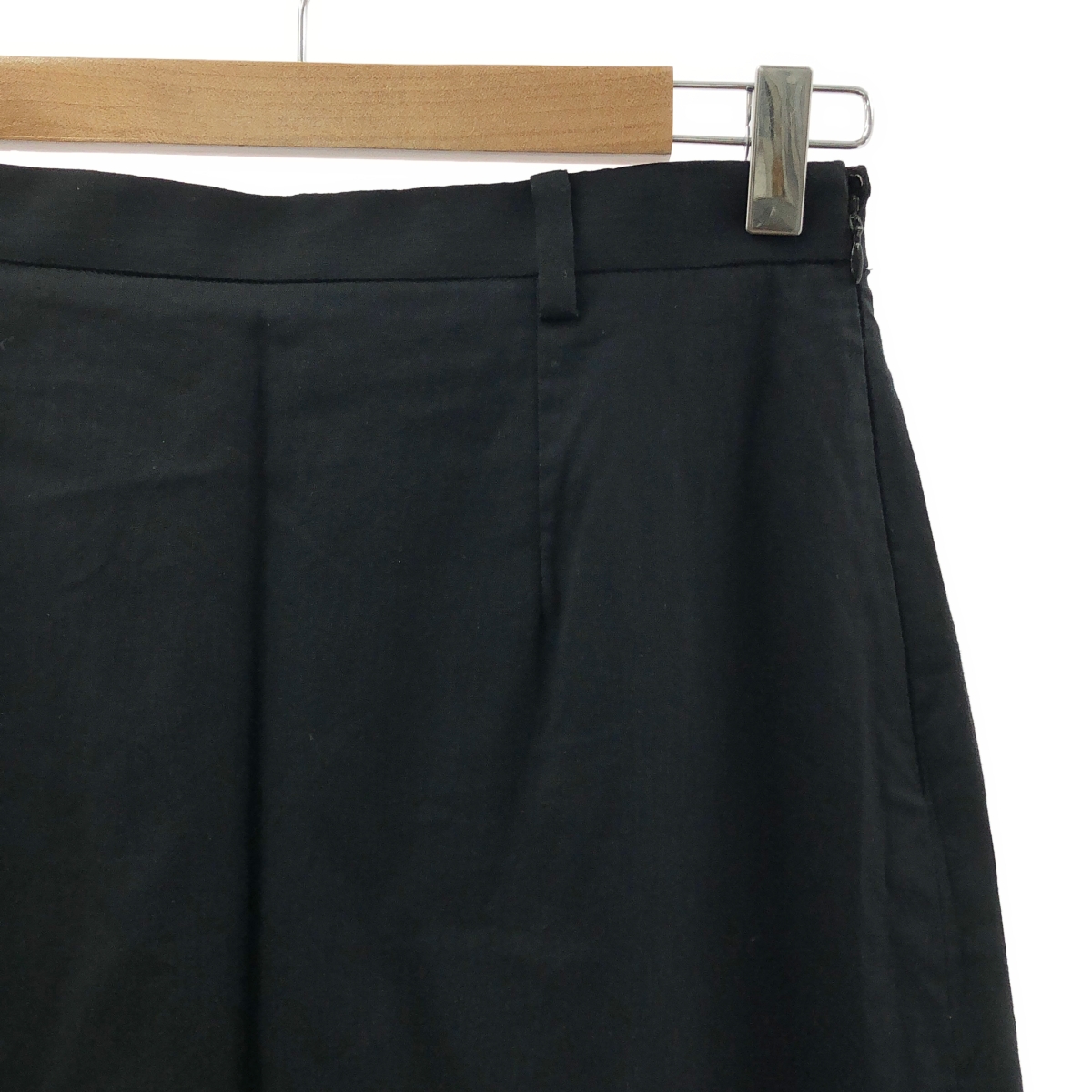 NOBLE / ノーブル コットンリネンAラインマキシスカート